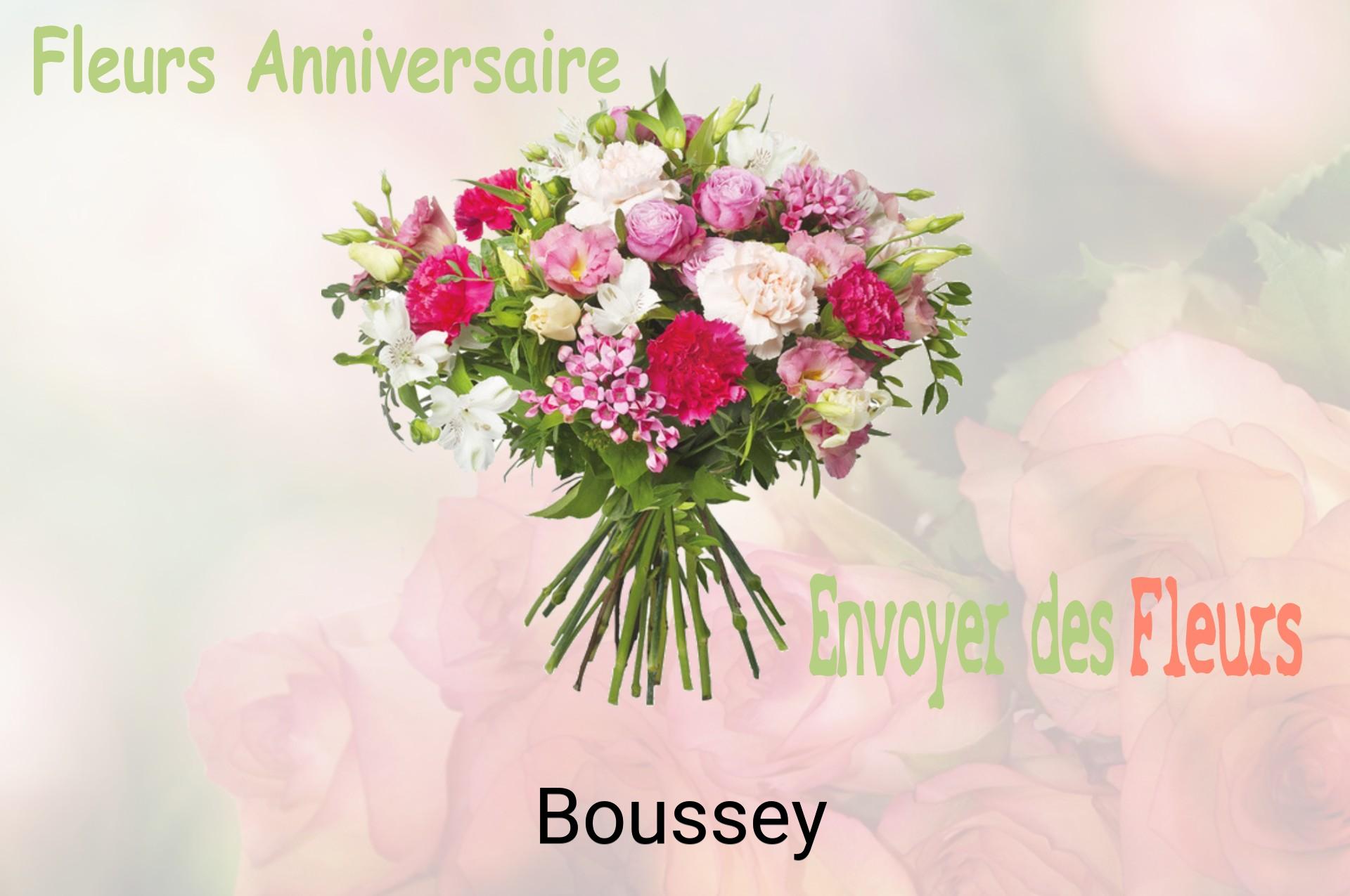 Bouquet de fleurs d’anniversaire livré à Boussey