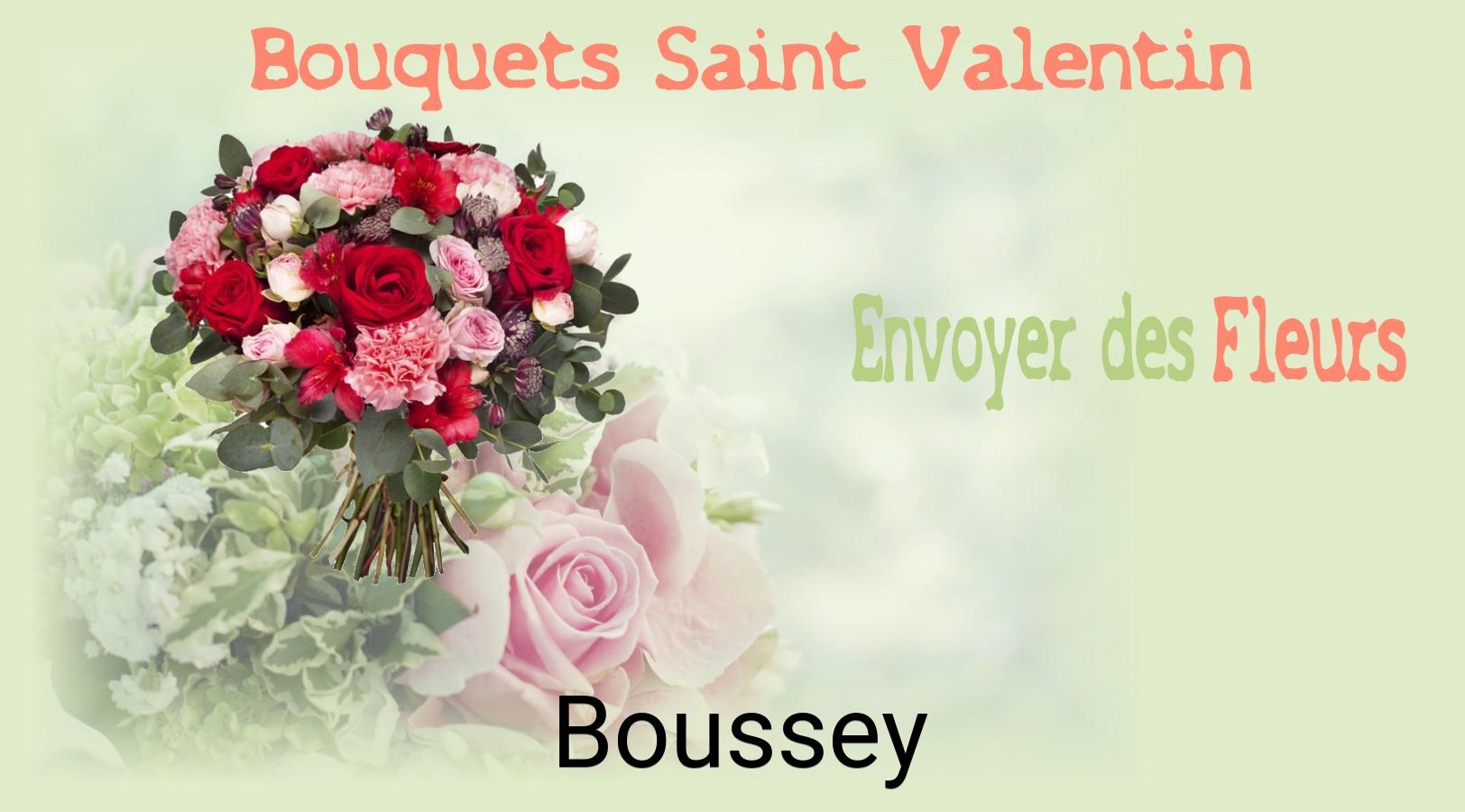 Roses de Saint-Valentin livrées à Boussey